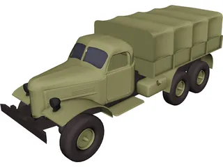 ZIL 157 3D Model preview