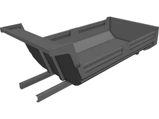Truck Damper 3D Model preview