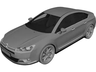 Citroen C5 3D Model preview