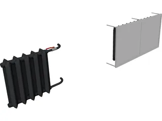 Radiator 3D Model preview