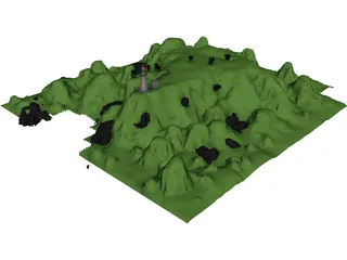 Farol 3D Model preview