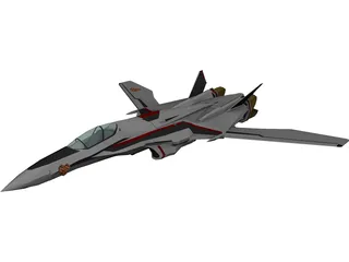 VF-25F 3D Model preview