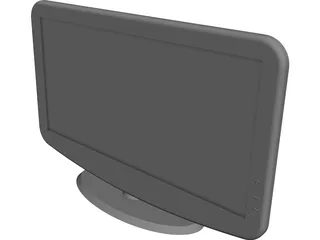 Samsung TV 40 Inch 3D Model preview