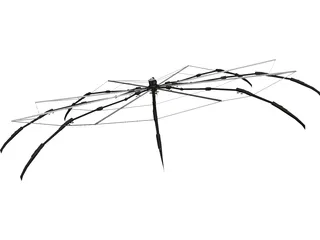 Spider Robot 3D Model preview
