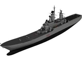 Venetto Ship 3D Model preview