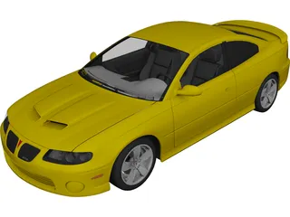 Pontiac GTO 3D Model preview