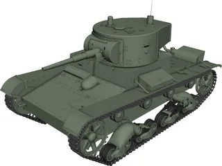 T26 3D Model preview