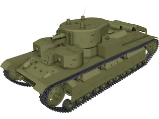 T28 3D Model preview