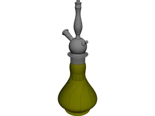 ELG Hookah 3D Model preview
