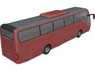 Volvo Bus 3D Model preview