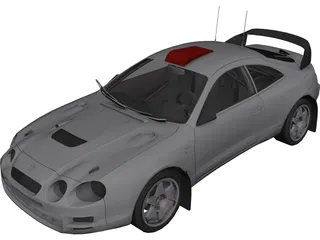 Toyota Celica GT Four (1995) 3D Model preview