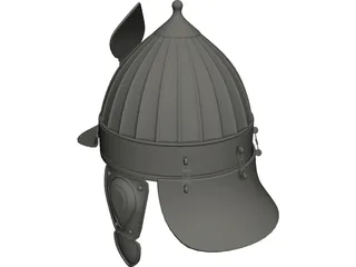 Otoman Helmet 3D Model preview