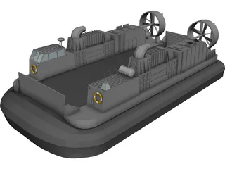 Landing Craft Air Cushion (LCAC) 3D Model preview