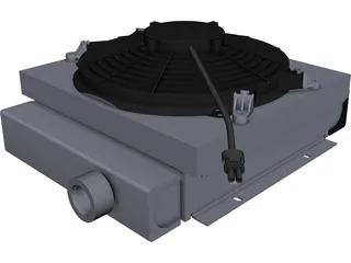 Intercooler DCS-16-12 3D Model preview