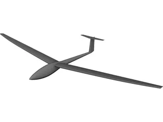 DG 100 Glider 3D Model preview
