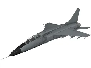 JH-7A 3D Model preview