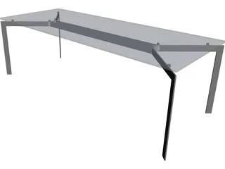 Table Prism 3D Model preview