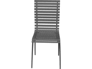 Chair Barden Baden 3D Model preview