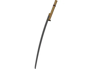 Katana 3D Model preview