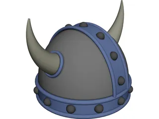 Viking Hat 3D Model preview