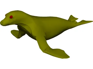 Seal 3D Model preview