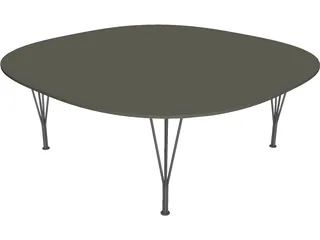 Table 3D Model preview