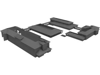 Campus 3D Model preview