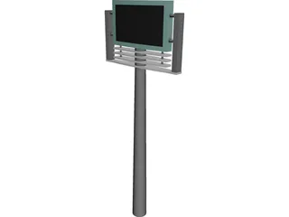 Stand 3D Model preview