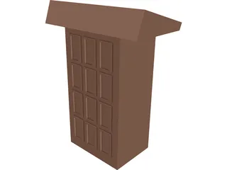 Podium 3D Model preview