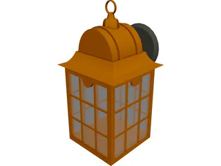 Lantern 3D Model preview