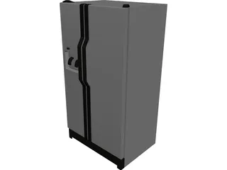 Refrigerator 3D Model preview