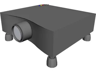 Slide Projector 3D Model preview