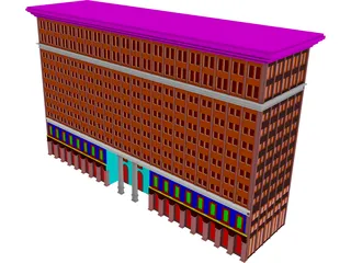Building 3D Model preview