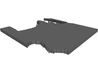 France 3D Model preview