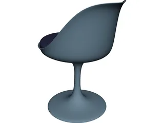 Chair Silla Tulip 3D Model preview