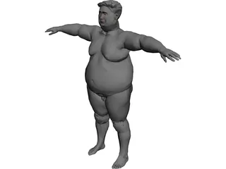 Man 3D Model preview