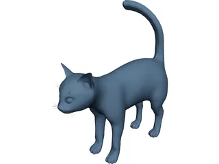 Cat 3D Model preview
