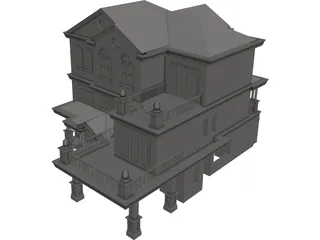 House 3D Model preview