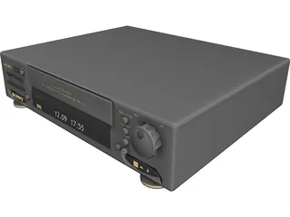 Sony VCR 3D Model preview