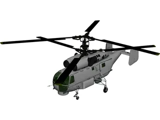 Kamov Ka-27 Helix A 3D Model preview
