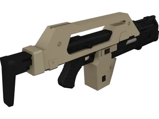 M41A 3D Model preview