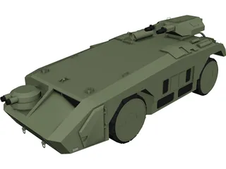 M577 APC 2A 3D Model preview