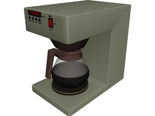 Coffee Machine 3D Model preview