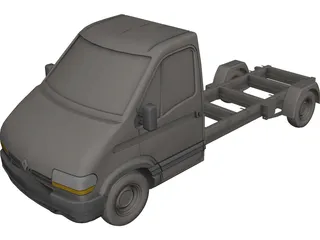 Renault Master 3D Model preview