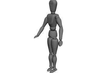 Mannequin 3D Model preview
