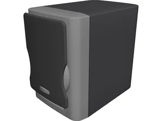 Speaker 3D Model preview