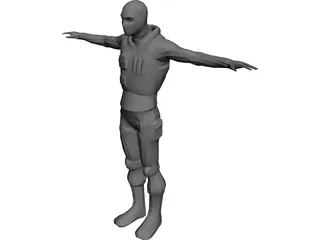 SWAT 3D Model preview