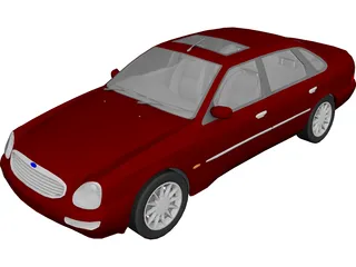 Ford Scorpio (1995) 3D Model preview