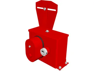 Gear Box 3D Model preview