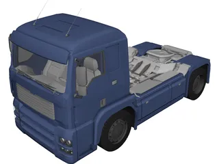 MAN TGA 3D Model preview